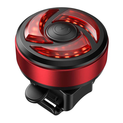 Dritë e pasme biçiklete Superfire BTL02, USB, 330mAh, e kuqe