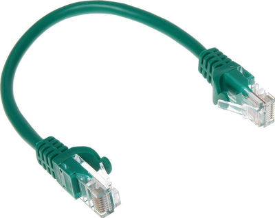 Kabllo rrjeti RBLINE Patchcord RJ45, UTP Cat 5e, 0.2m, e gjelbër