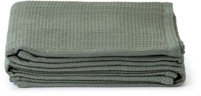 Set peshqirësh kuzhine Waffle, 50x65 cm, 2 copë, jeshile Duck