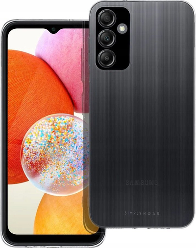 Këllëf telefoni Roar Pure Simple Fit për Samsung Galaxy A14, shumë i hollë, mbron kamerën, transparent
