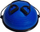 Platformë balancimi Tunturi Balance, me ekspandera, 60 cm, blu e zezë