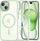 Mbrojtëse telefoni Tech-Protect Magmat MagSafe, për iPhone 15, transparente jeshile