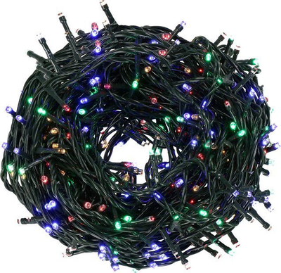 Led drita pemë Vitit të Ri Springos 300 LED, 19.5m, shumëngjyrëshe