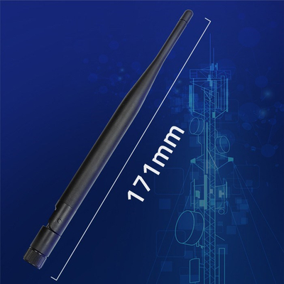 Antenë Wi Fi universale, dual band 2.4GHz 5GHz, 5dBi, e zezë