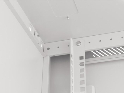 Kabinet muri Lanberg WF01-6609-00S, 19", 9U, gri