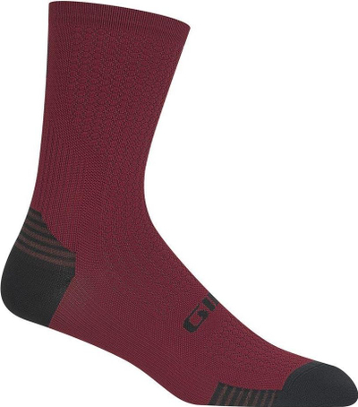 Çorape çiklizmi Giro HRC Grip, për këmbë 43-45, ngjyra ox blood