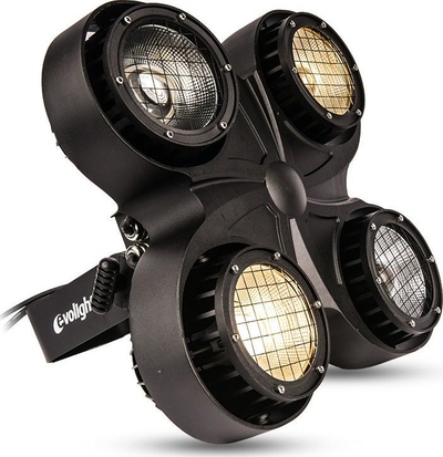 Prozhektor skene Evolights Blinder 4x100W, LED COB, IP65 DMX, i zi