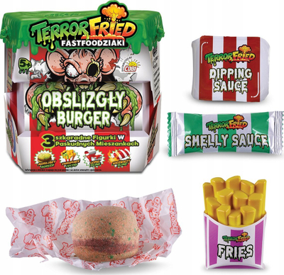 Set lodër COBI Terror Fried Fastfood, figurë surprizë, për kalamaj