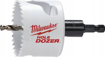 Sharrë rrethore Milwaukee Hole Dozer 49-56-0122, bi-metal, 2-1/16", e bardhë