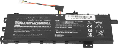 Bateri laptopi Movano B21N1818, 4150mAh, 7.6V, e zezë