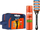 Set për meshkuj Gillette Fusion 5 Shaving, briskë rroje + 4 koka zëvendësuese + xhel rroje 200 ml + çantë kozmetike