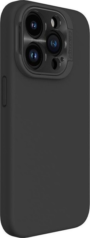 Mbulesë telefoni Nillkin LensWing për iPhone 15 Pro, MagSafe, silikon, e zezë