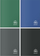 Bllok shënimesh Herlitz A5 Eco PP Ocean Colors, 60 fletë me katrorë, paketim 5 copë