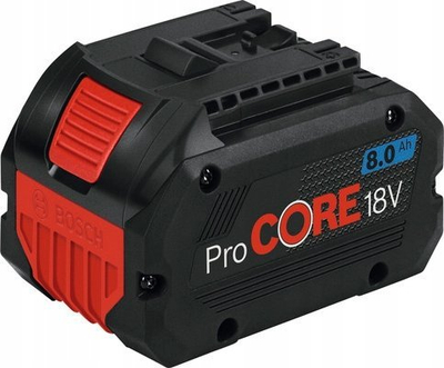 Батерија за алат Bosch ProCORE18V 1600A02A2T, 18V, 4.0Ah и 8.0Ah, црна