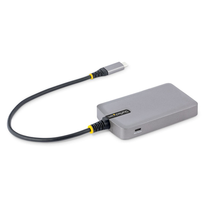 USB центар Startech, 4 порти, USB-C, 5Gbps, сребрен