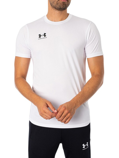 Bluzë sportive Under Armour Challenger, trajnimi, e bardhë e zezë