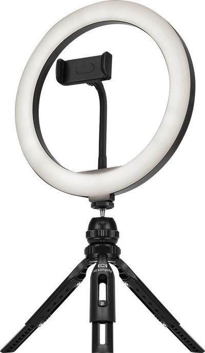 Dritë unazore Streamplify LIGHT 10, 10", LED, USB 5V, e zezë