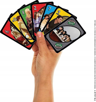 Loja me letra Mattel UNO Friends, me personazhe Friends, 7+