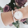 Orë dore Cluse Minuit Rose Gold White/Pink CL30001
