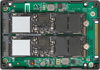 Përshtatës disku QNAP QDA-U2MP - U.2 NVMe në dy M.2 NVMe SSD