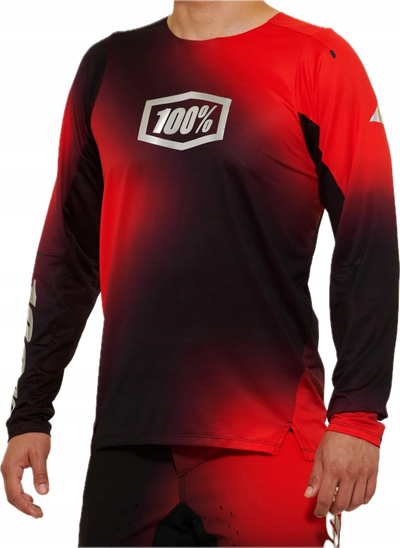 Bluzë çiklizmi 100% R-Core X, masa M, material që merr frymë, elastike, me shumë ngjyra