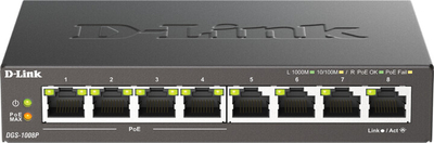 Switch D-Link DGS-1008P