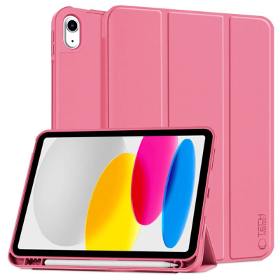 Futrollë për tablet Tech-Protect SC Pen, për iPad 10.9 2022, me mbajtëse lapsi, magenta