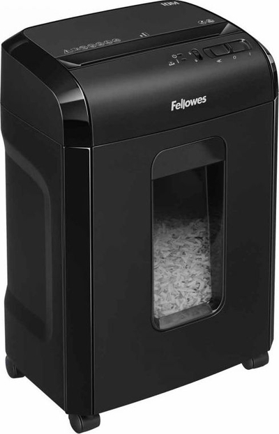 Shkatërrues letre Fellowes Powershred 10M, micro-cut, i zi