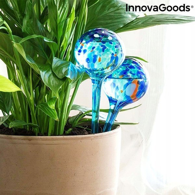 Set globash ujitës automatikë Innovagoods Aqualoon, 2 copë, transparent