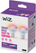 Llambë inteligjente WiZ Spot PAR16 GU10, 50W, RGB, set me 2 copë