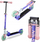 Trotinet NILS Extreme HD120L, timon i rregullum, rrota me LED, shumëngjyrsh