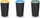 Kosh mbeturinash Rotho Compacta R Set, 3x45L, plastik