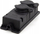 Shirit prizash Rubber Double Socket, 2 dalje, IP44, i zi