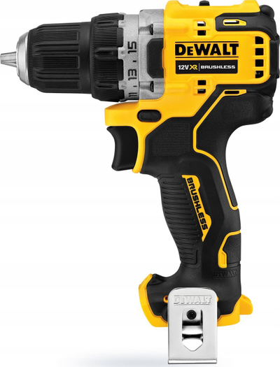 Акумулаторска вежба DeWALT DCD701N XJ, 12V, 2Ah, жолта