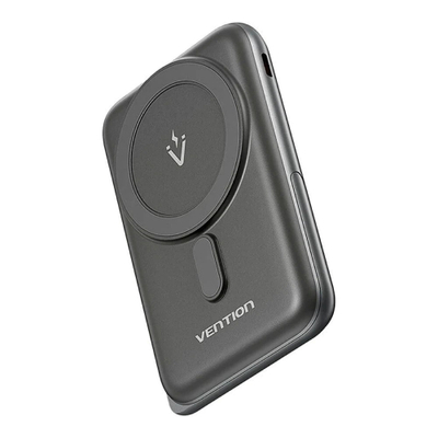 Power bank magnetik Vention 10000mAh, wireless, 20W, i zi