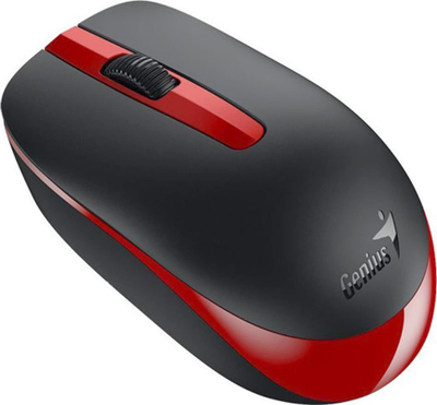 Maus Genius NX-7007 II, wireless, Blue Track, zi e kuqe