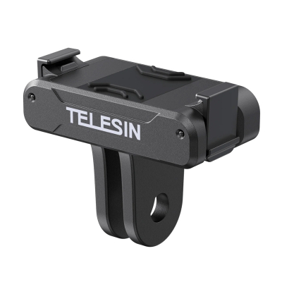 Mbajtëse kamerë Telesin S7-JBK-23-TDJ, quick-release magnetik, sistem GoPro, e zezë