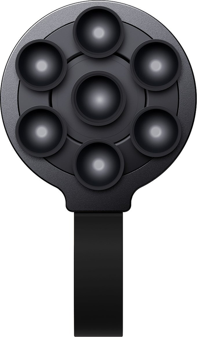 Mbajtëse magnetike telefoni Joyroom JR-ZS393, me kupa thithëse, MagSafe, e zezë