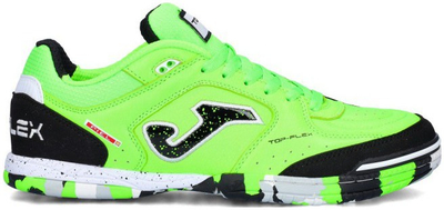 Патики за футсал Joma Top Flex 2411 IN, природна кожа, гумен ѓон, зелени
