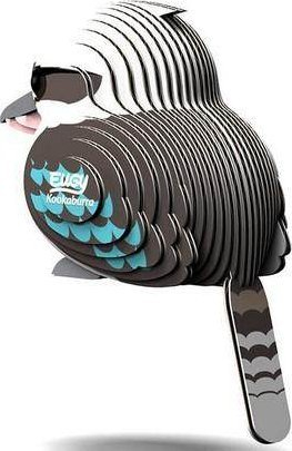 Puzzle 3D Eugy Kookaburra, 27 pjesë, lodër edukative, me shumë ngjyra
