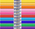 Letër krep me rrotull MFP 5811341, 50x200cm, set me 10 copë, shumëngjyrëshe