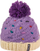 Зимска капа за деца Cupcake виолетова (201/19/2244)