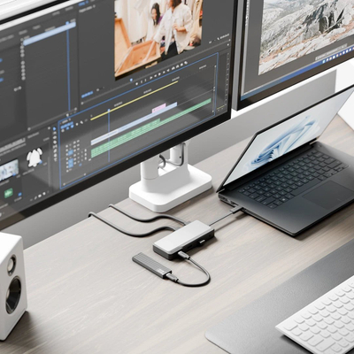 Dok universal video ALOGIC Fusion Pro NEXUS, USB C, 4K, gri