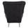 Kolltuk chesterfield PU 87×88×100 cm (HM9217.01), zezë