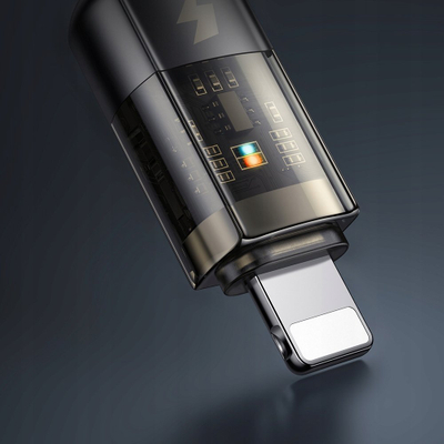 Kabllo karikimi Mcdodo CA-3140, USB-A në Lightning, 1.2m, 12W, e zezë