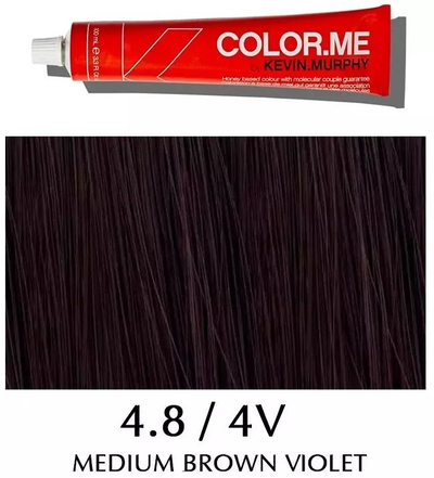 Боја за коса Kevin Murphy Color.Me 4.8 4V, Средно кафеава виолетова, 100 ml