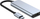 Hub USB C Tech Protect THP810GRY, 4 në 1, kompakt, gri