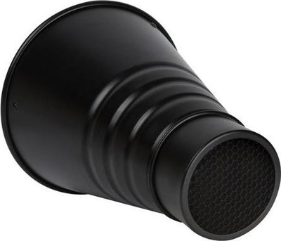 Snoot drite GlareOne me grid, 4 filtro ngjyrash, i zi