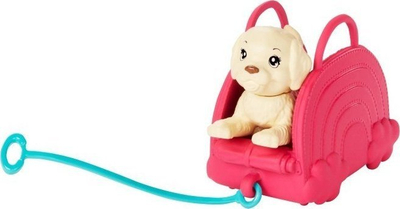 Set lojrash Barbie Chelsea Travel HJY17, kukull me qen, gjoja udhëtimi, shumëngjyrësh