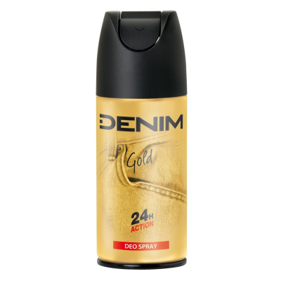 Deodorant Denim Gold 24H, 150 ml